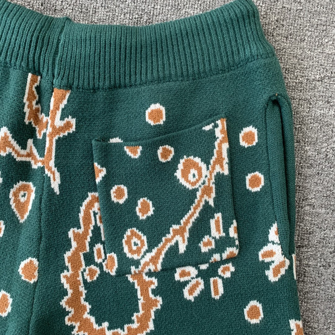 RHUDE SHORTS GREEN-Drip Store Argentina