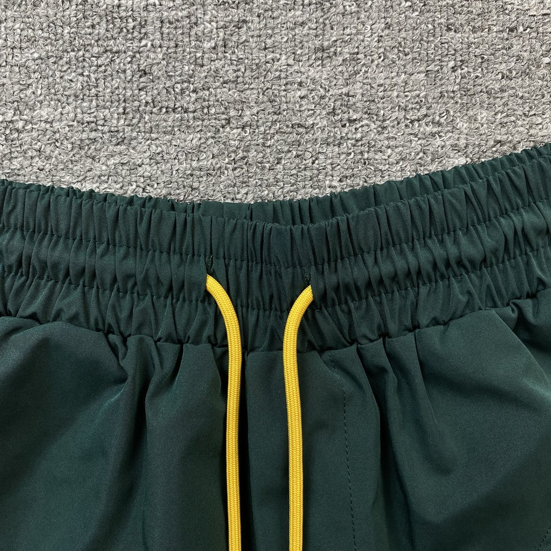 RHUDE SHORTS GREEN-Drip Store Argentina