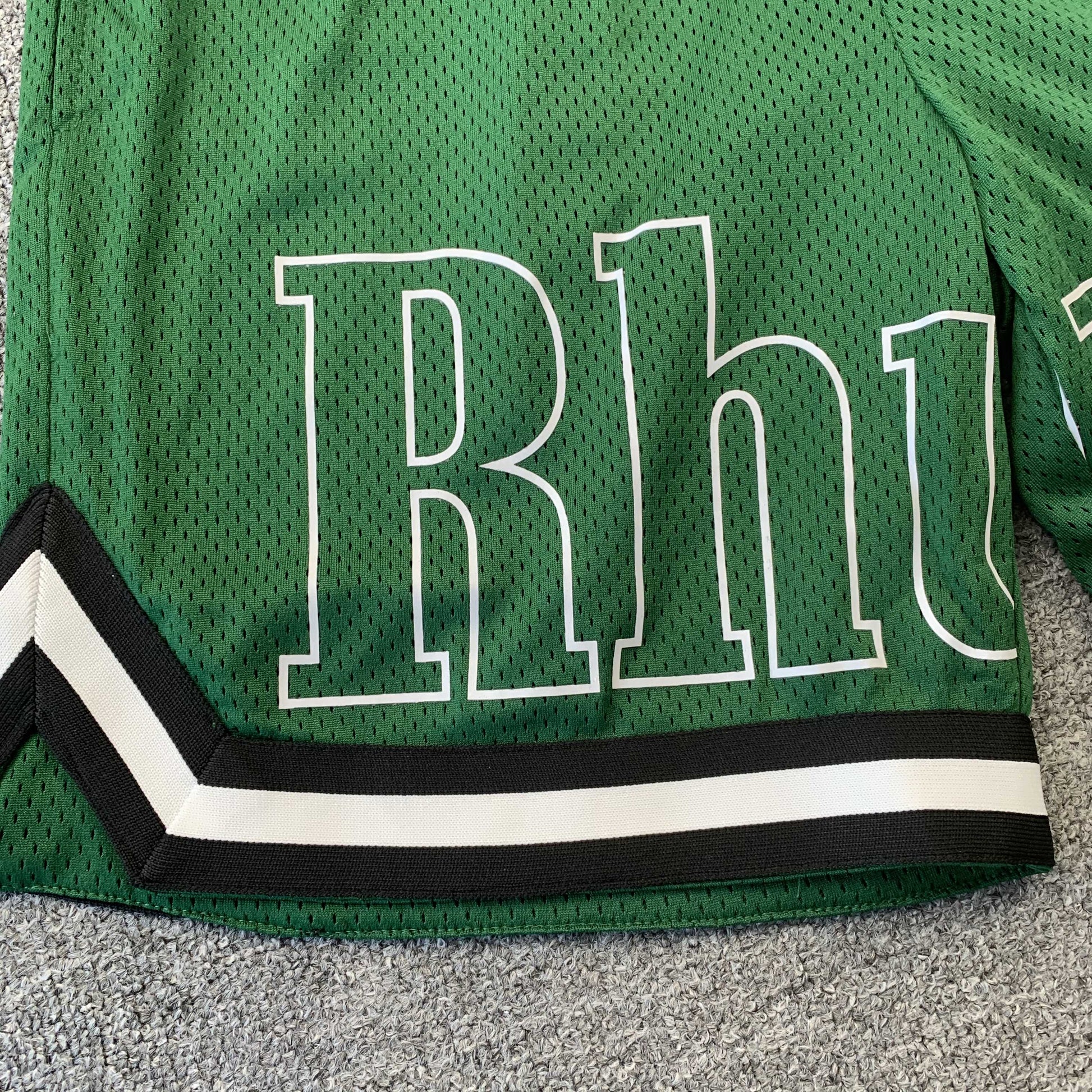 RHUDE SHORTS GREEN-Drip Store Argentina