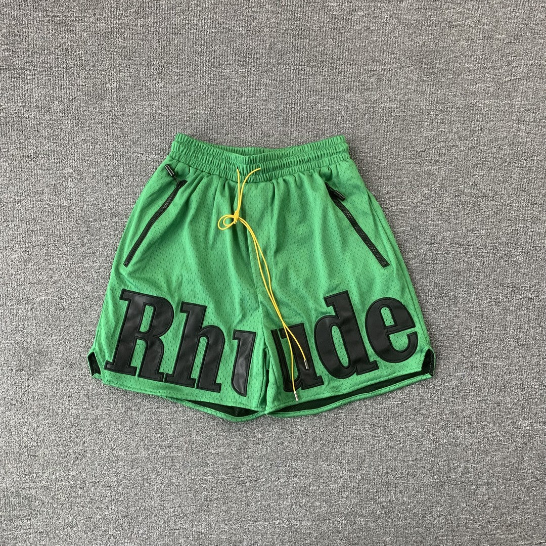 RHUDE SHORTS GREEN-Drip Store Argentina