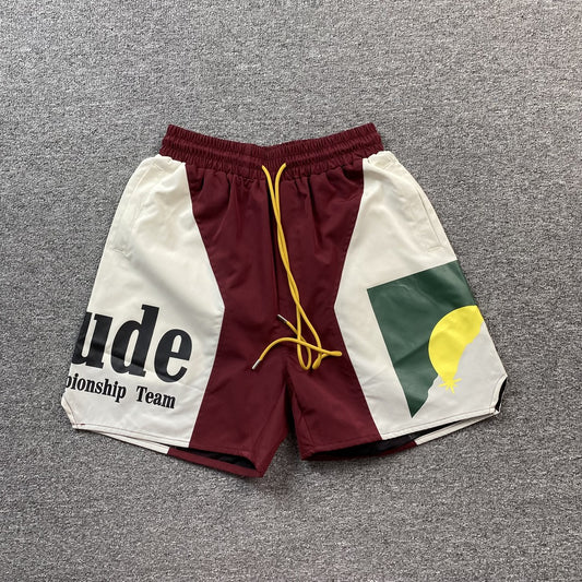 RHUDE SHORTS RED-Drip Store Argentina