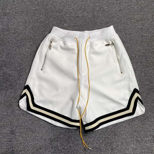RHUDE SHORTS WHITE-Drip Store Argentina