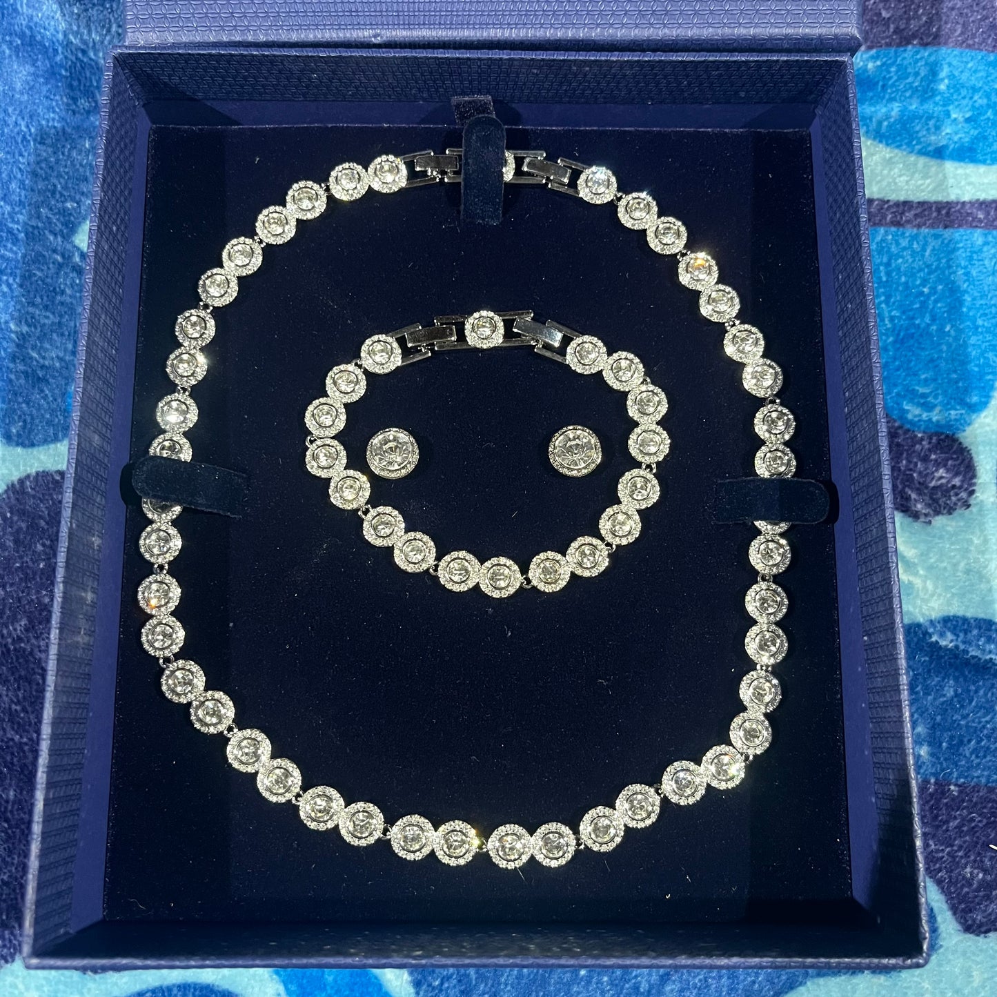 Set Swarovski Angelic Plateado