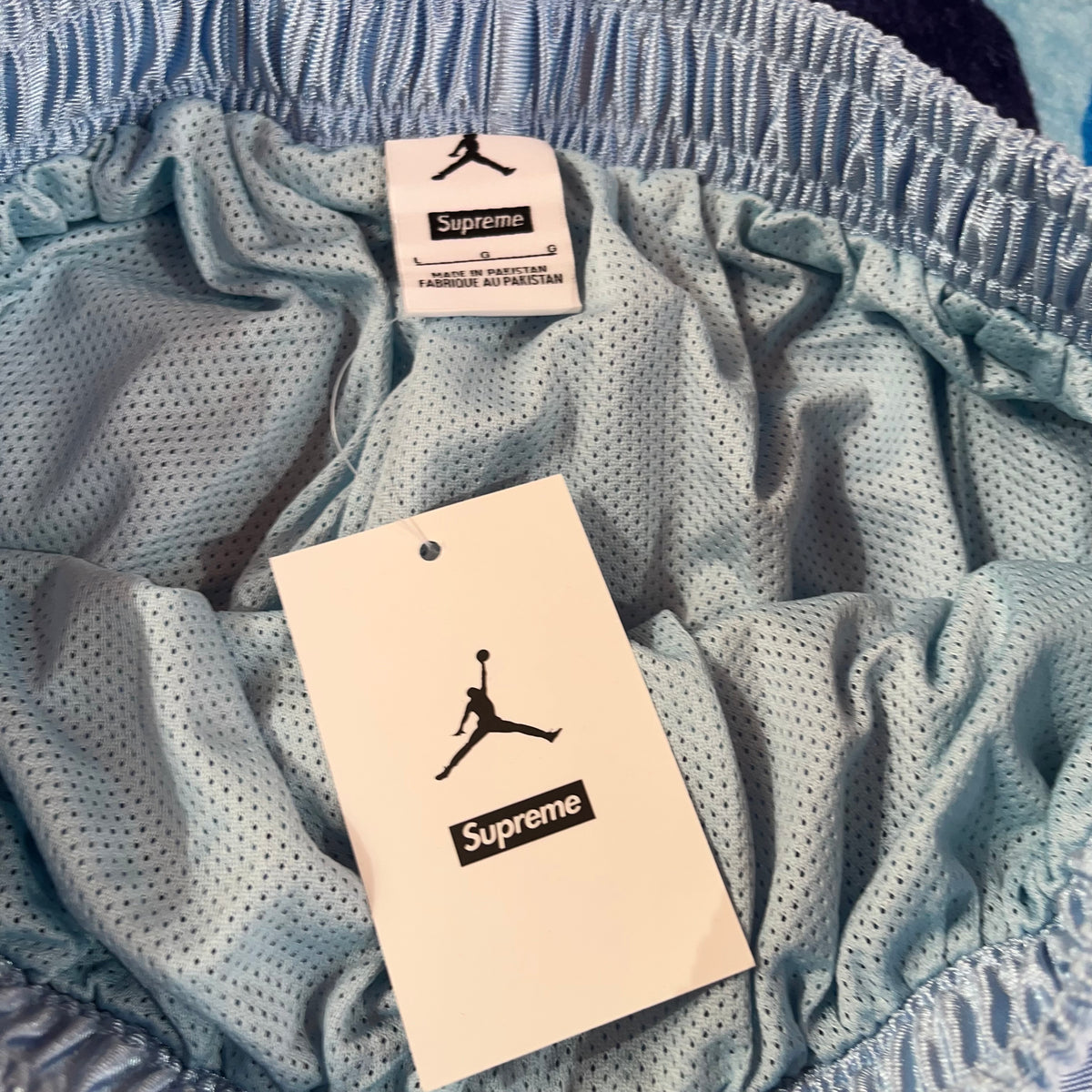 Supreme Jordan Warm Up Tracksuit Light Blue