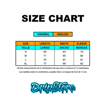 SIZE CHART ESSENTIALS