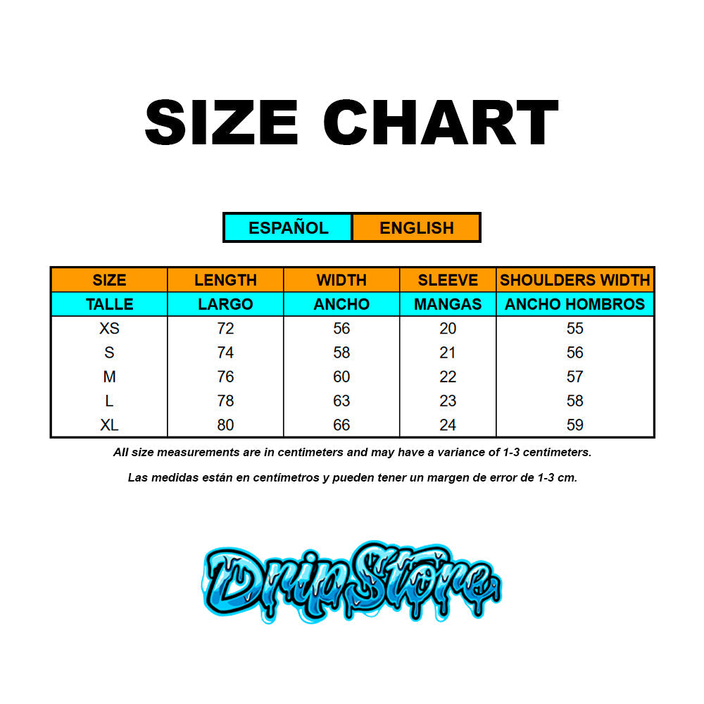 OFF WHITE SIZE CHART