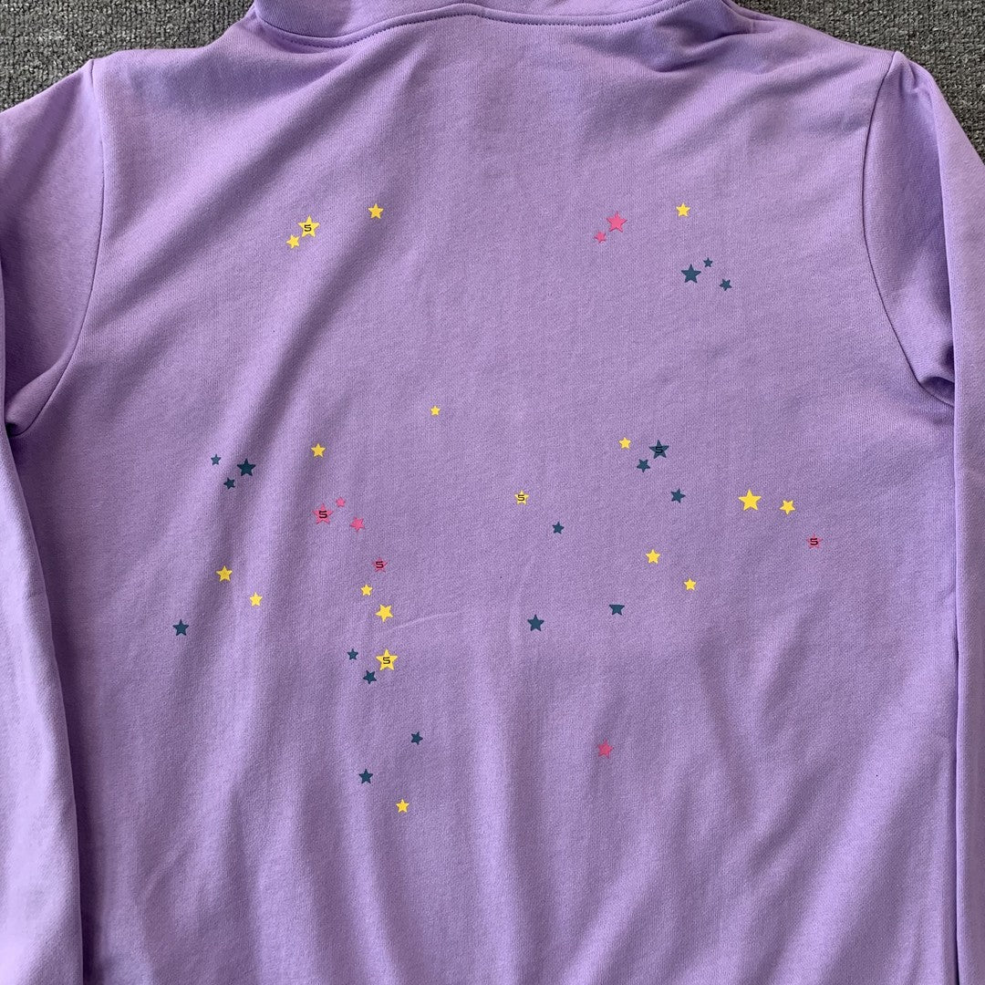 SP5DER ACAI HOODIE PURPLE-Drip Store Argentina