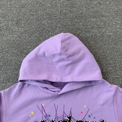 SP5DER ACAI HOODIE PURPLE-Drip Store Argentina