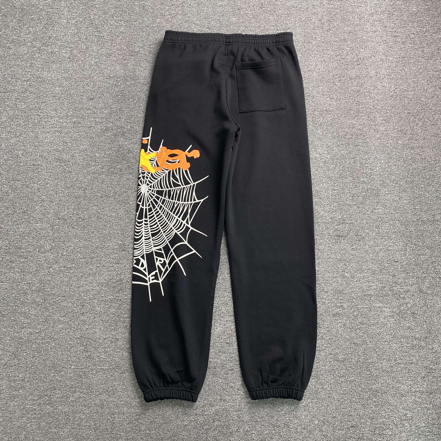 Sp5der Heavy Web Sweatpants Black