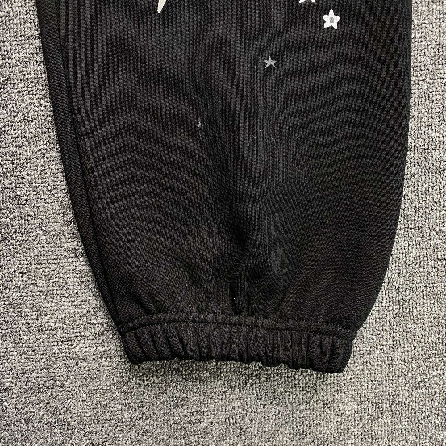 Sp5der Heavy Web Sweatpants Black