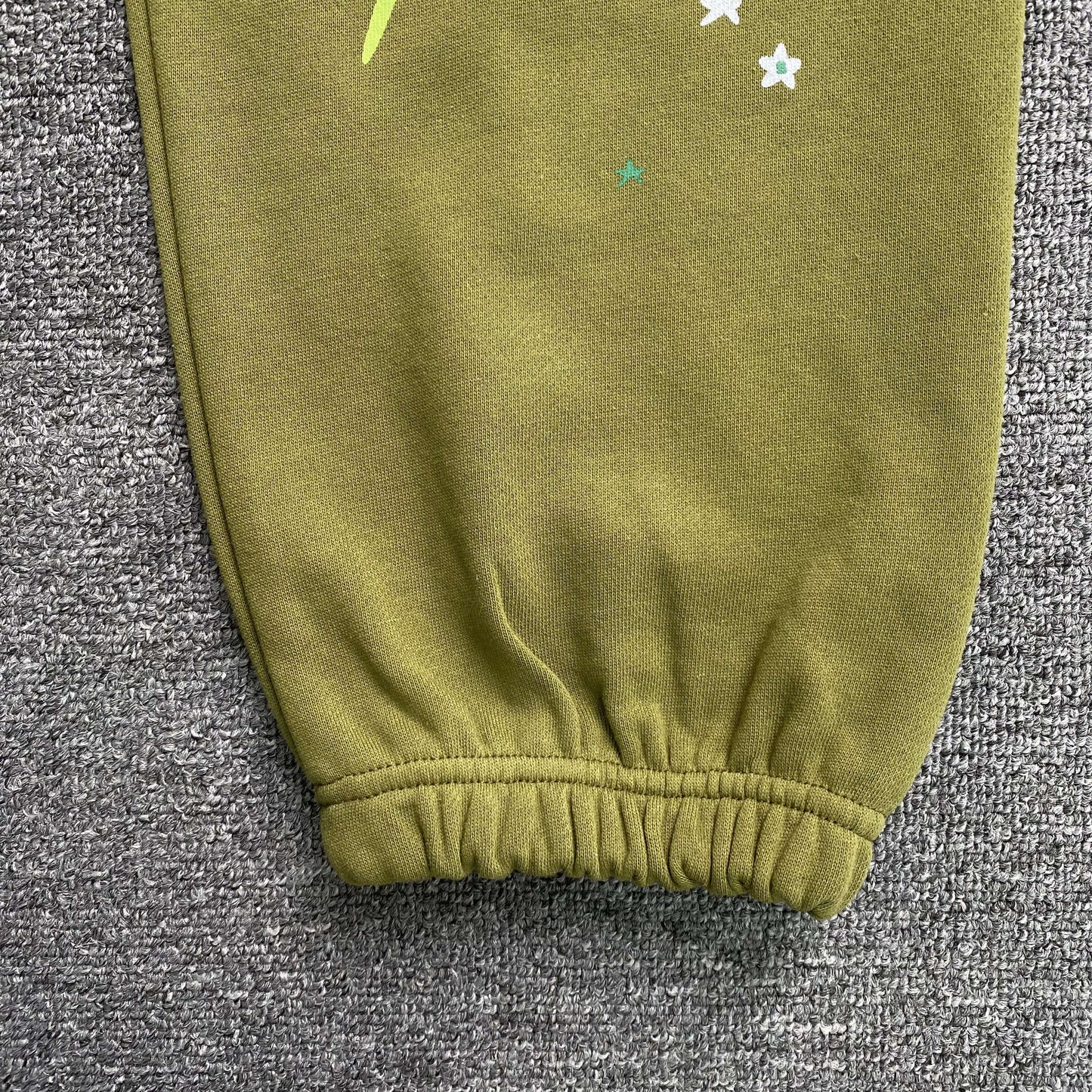 Sp5der Heavy Web Sweatpants Olive