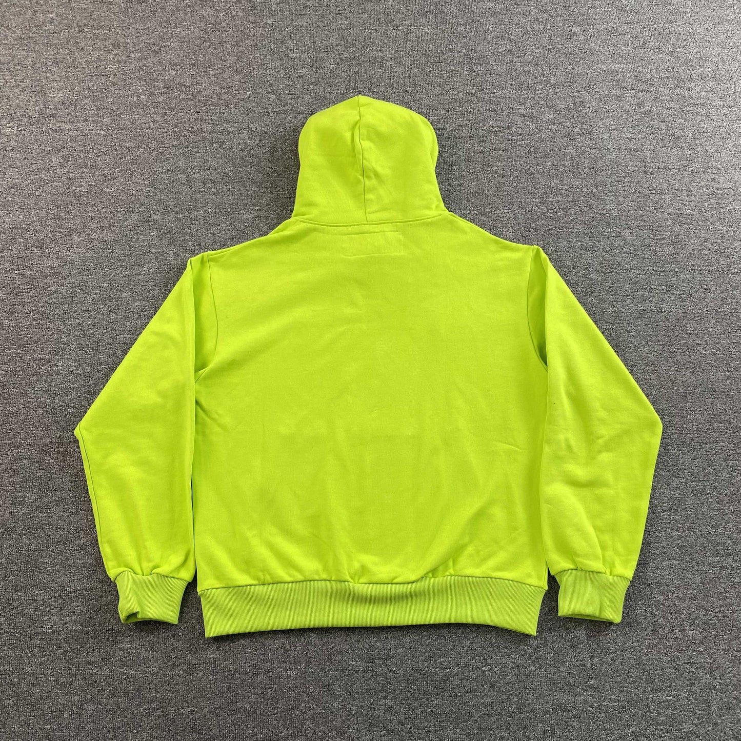 Sp5der OG Web V2 Gradient Hoodie Acid Green