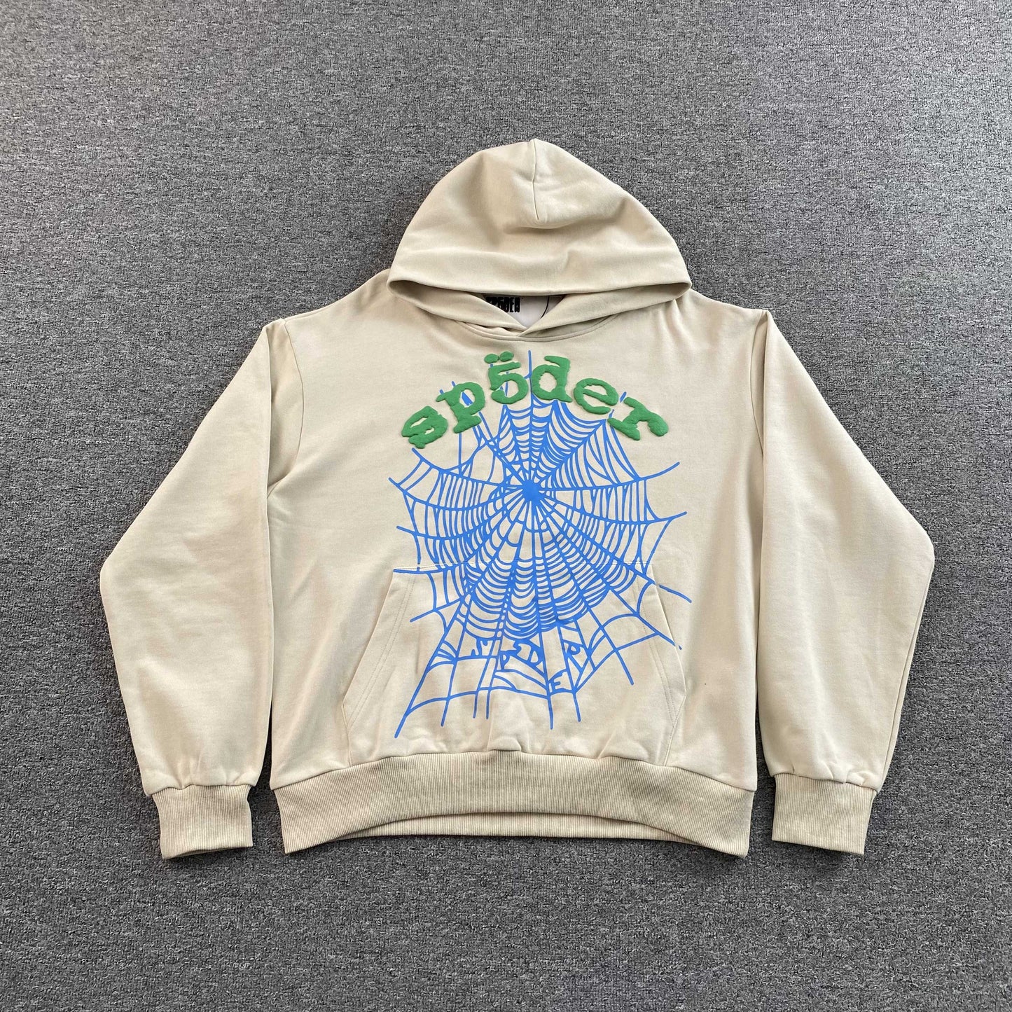 Sp5der OG Web V2 Hoodie Cream