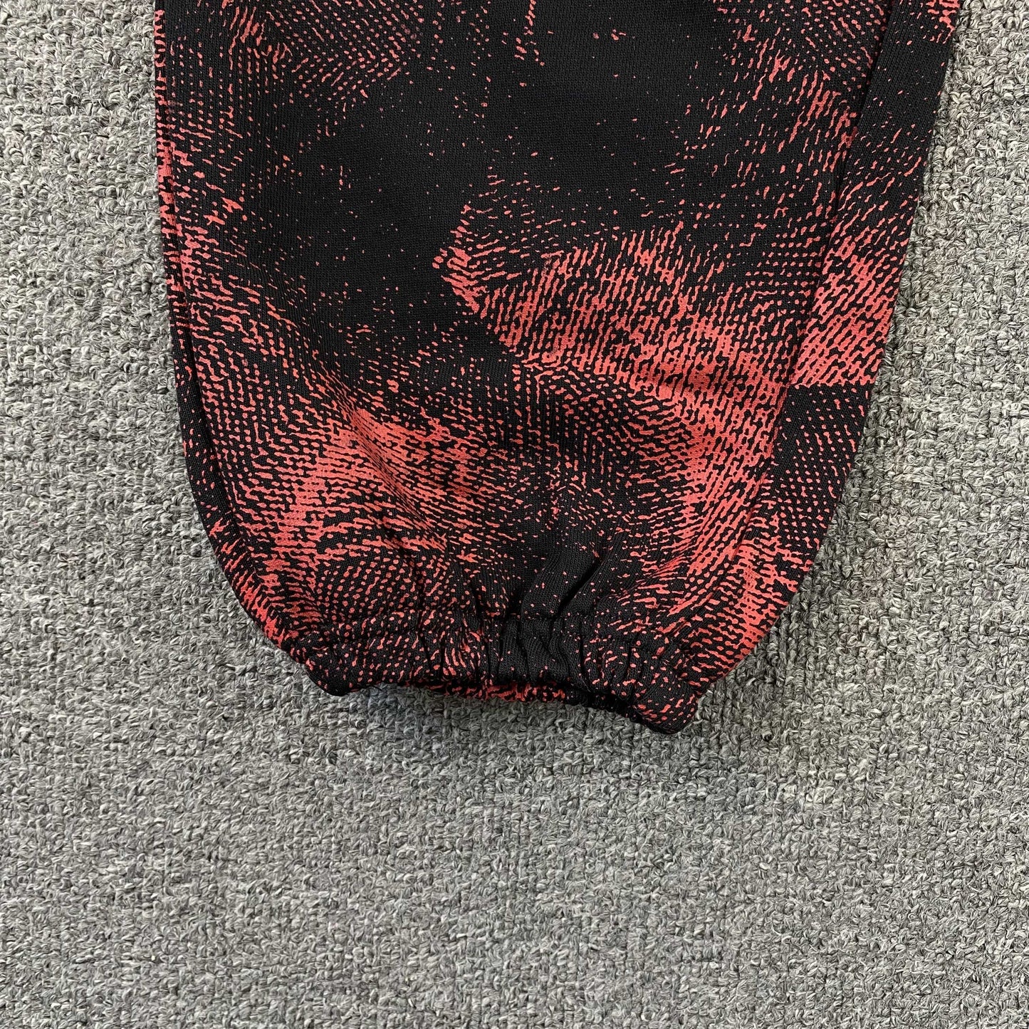Sp5der Plaid Splatt Sweatpants Red