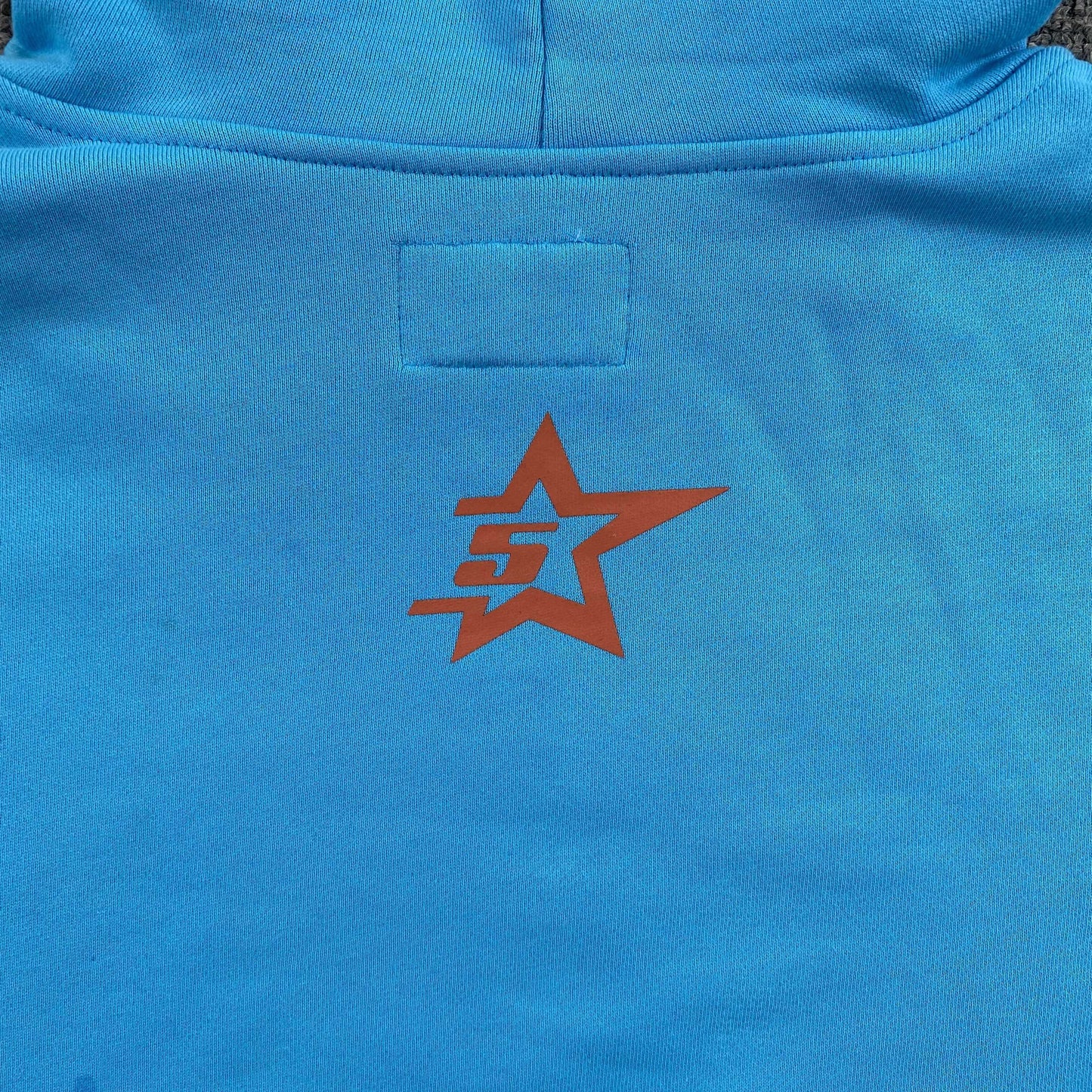 Sp5der Punk V2 Hoodie Cyan
