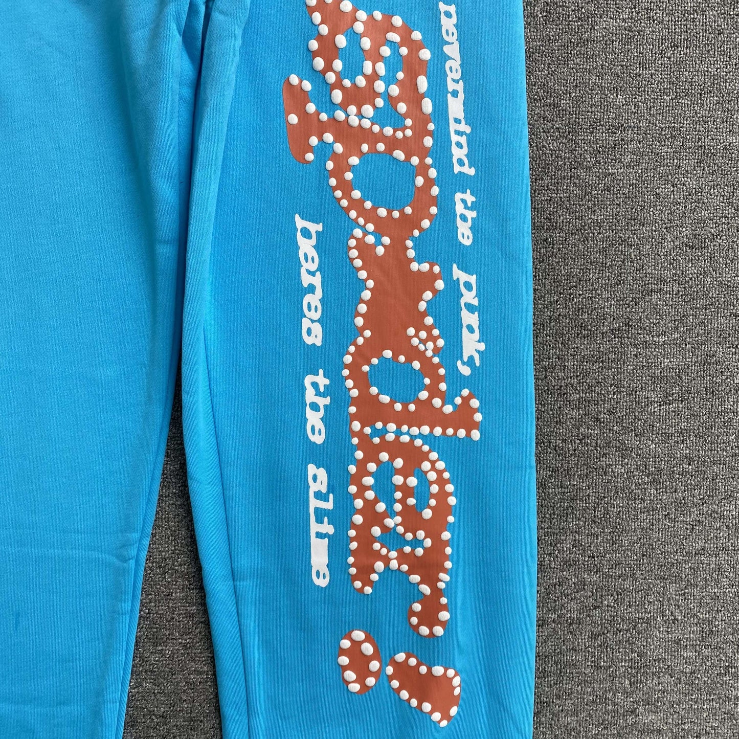 Sp5der Punk V2 Sweatpants Cyan
