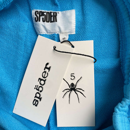 Sp5der Punk V2 Sweatpants Cyan