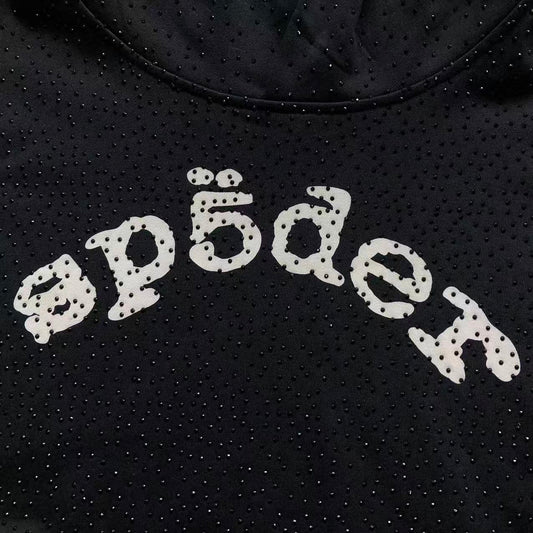 Sp5der VVS Hoodie Black