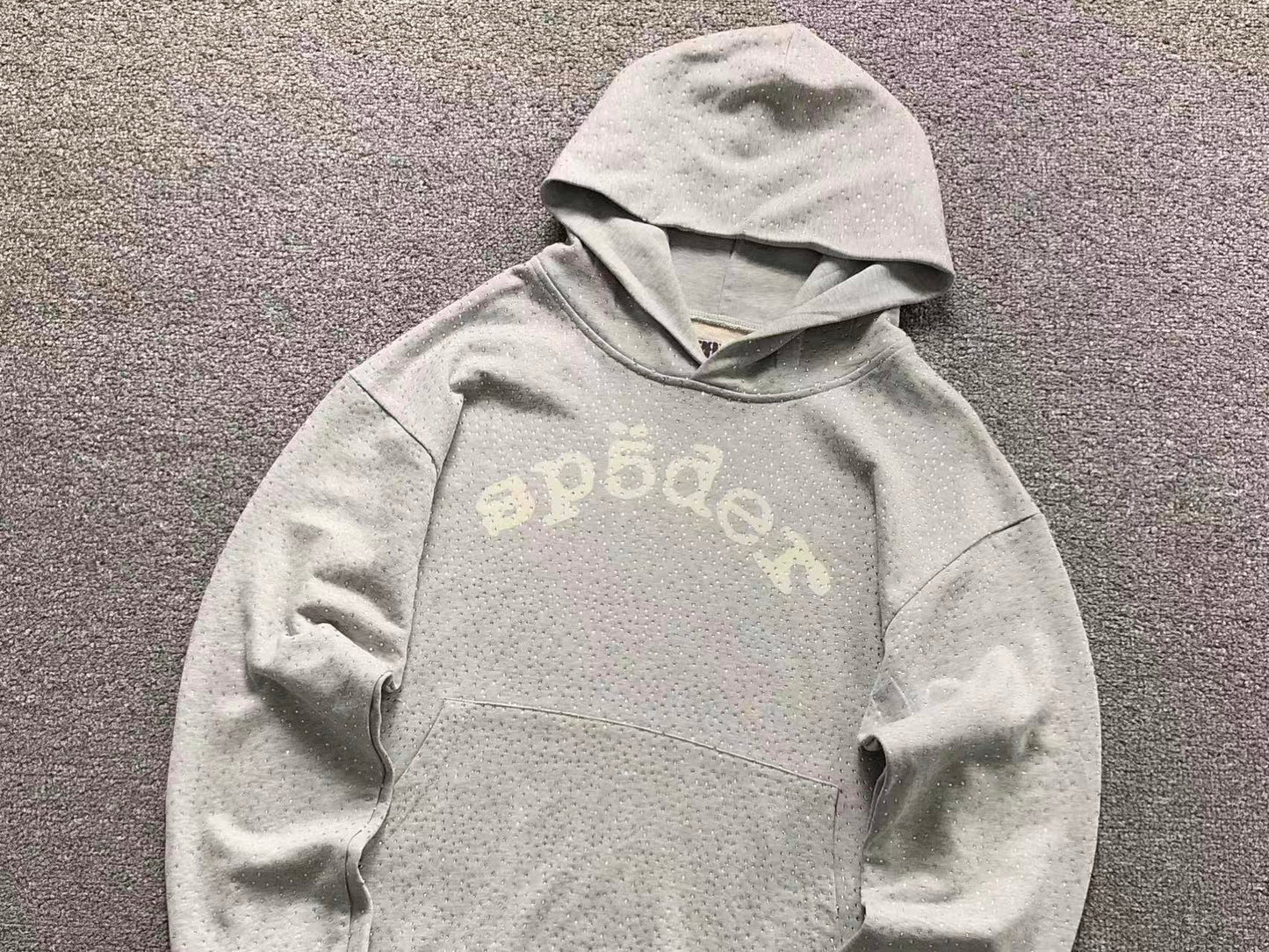Sp5der VVS Hoodie Grey