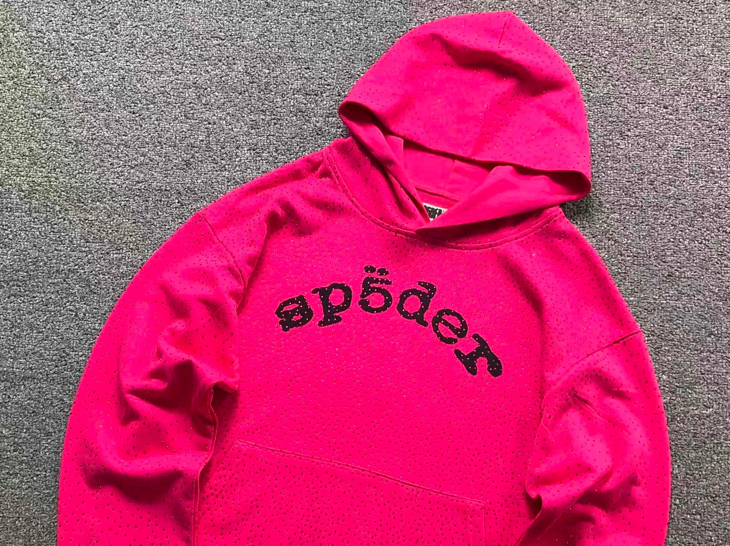 Sp5der VVS Hoodie Pink