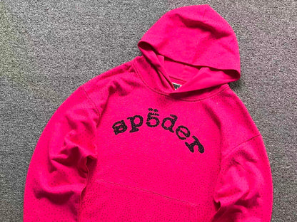 Sp5der VVS Hoodie Pink