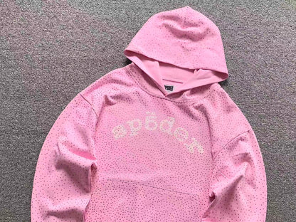 Sp5der VVS Hoodie Pink