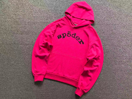 Sp5der VVS Hoodie Pink