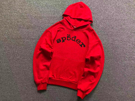 Sp5der VVS Hoodie Red