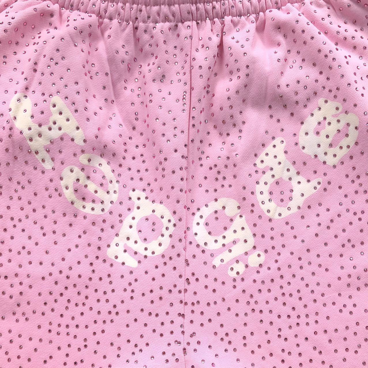 Sp5der VVS Sweatpants Pink