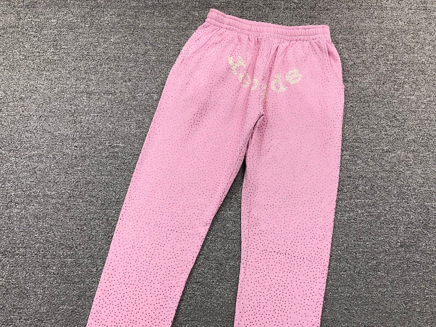Sp5der VVS Sweatpants Pink