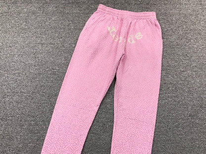 Sp5der VVS Sweatpants Pink