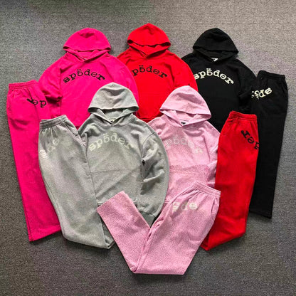 Sp5der VVS Sweatpants Pink
