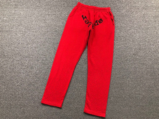 Sp5der VVS Sweatpants Red