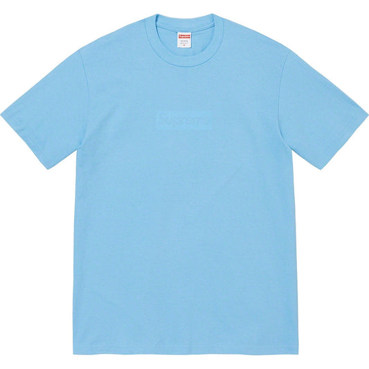 SUPREME TONAL BOX LOGO TEE BRIGHT BLUE