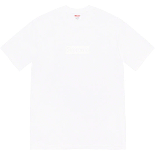 SUPREME TONAL BOX LOGO TEE WHITE