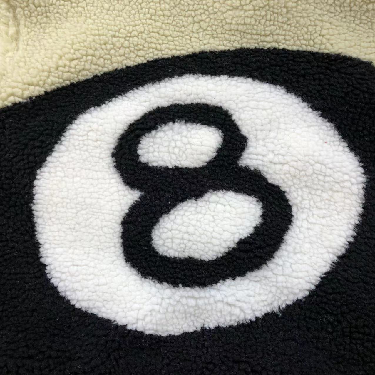 stussy-8-ball-sherpa-reversible-jacket-natural-10-Drip Store Argentina