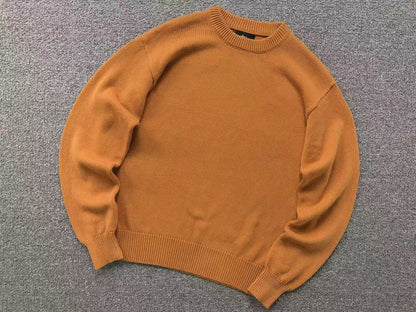 Stussy Surfman Icon Knit Sweater Brown