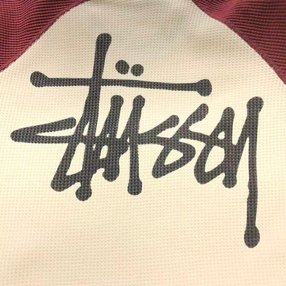 Stussy Thermal 2 Tone Raglan Shirt White