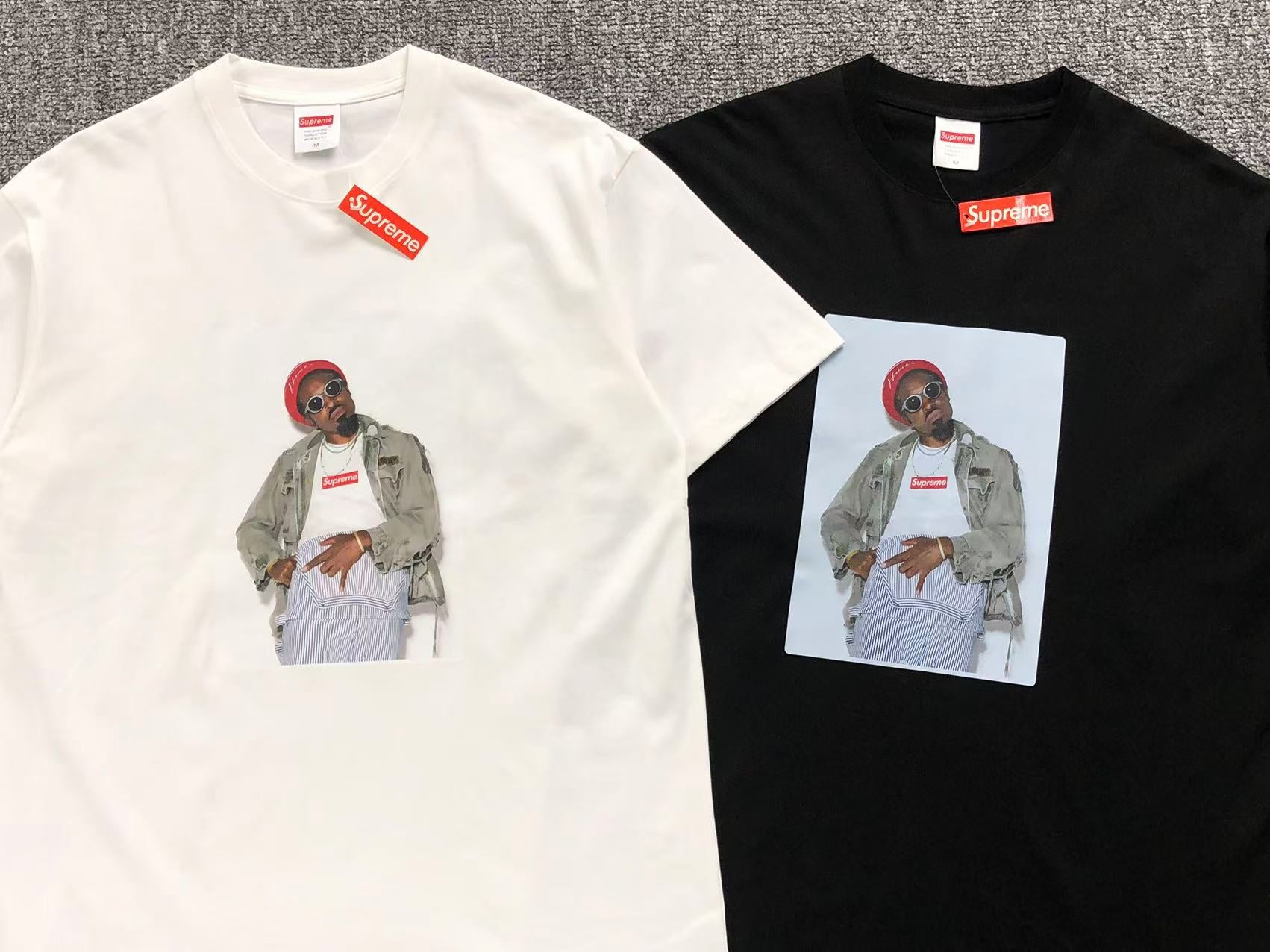 SUPREME ANDRÉ 3000 TEE WHITE-Drip Store Argentina