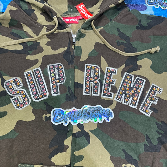 Supreme b.b. Simon Zip Up Jacket Woodland Camo