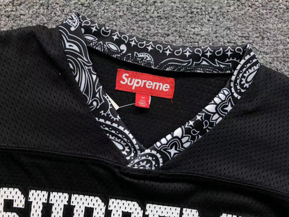 Supreme Bandana Football Jersey Black
