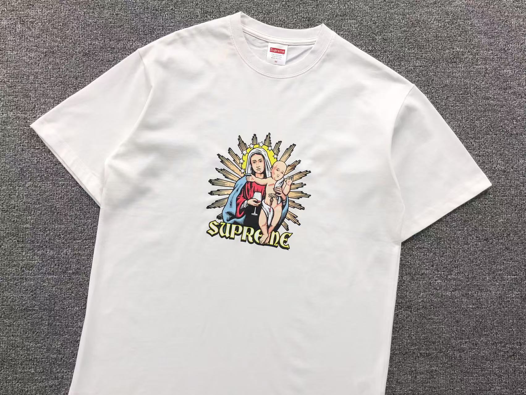 SUPREME BLOOD TEE WHITE-Drip Store Argentina