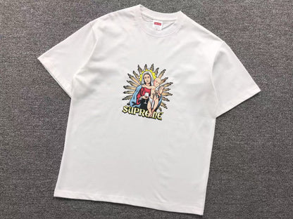 SUPREME BLOOD TEE WHITE-Drip Store Argentina