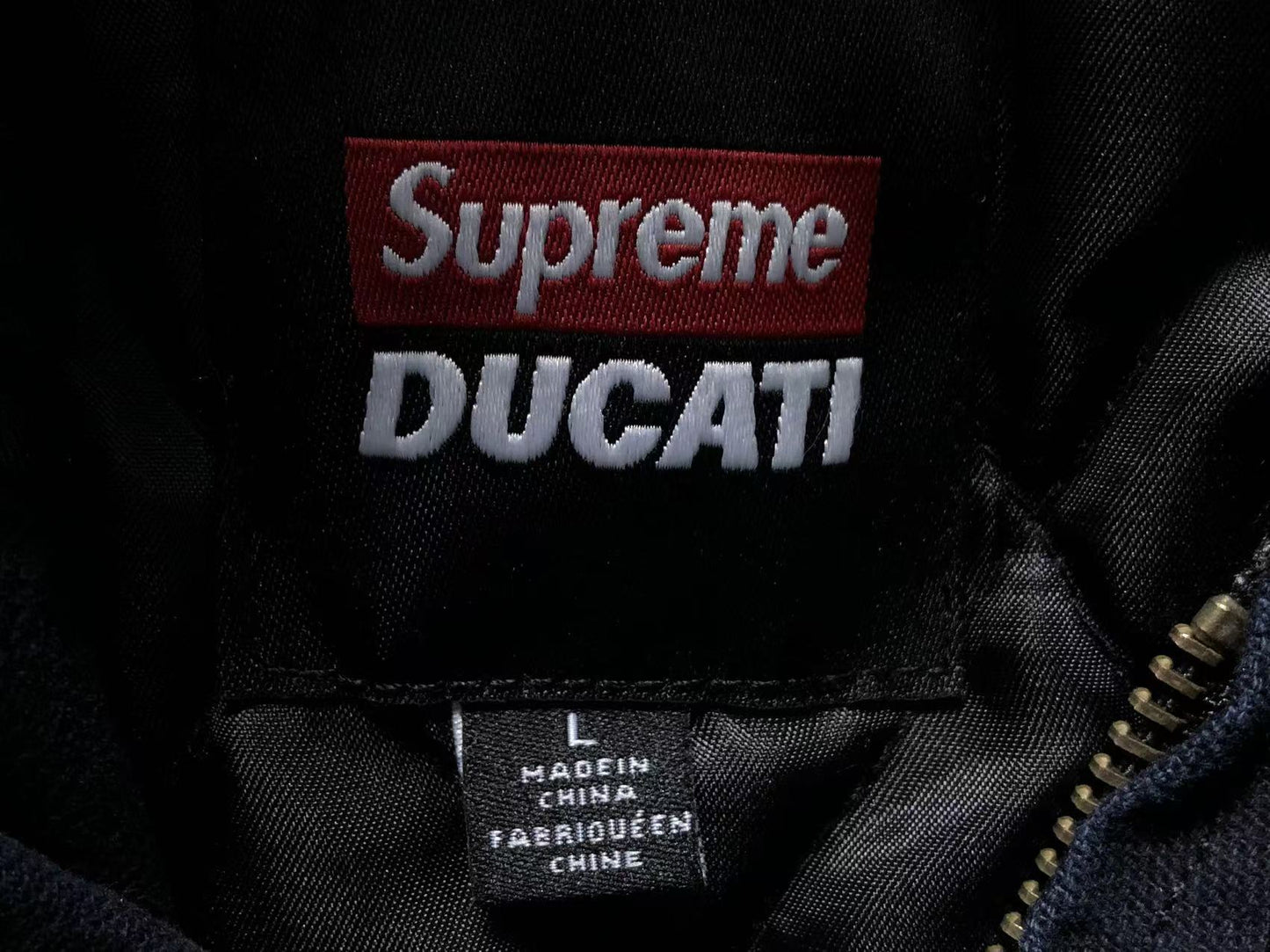 Supreme Ducati Jacket Black