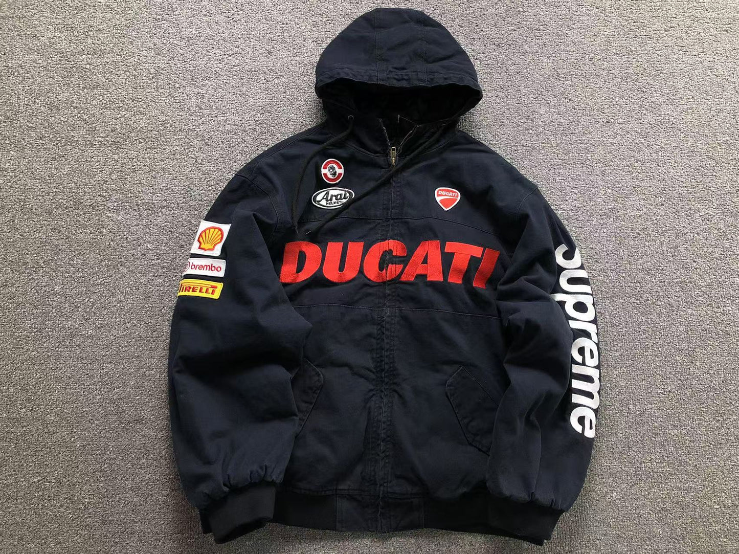 Supreme Ducati Jacket Black