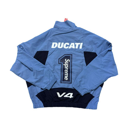 Supreme Ducati Track Jacket Light Blue