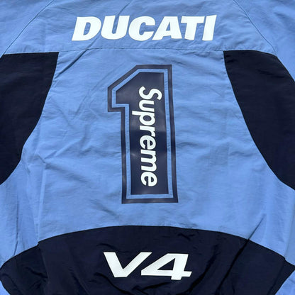 Supreme Ducati Track Jacket Light Blue