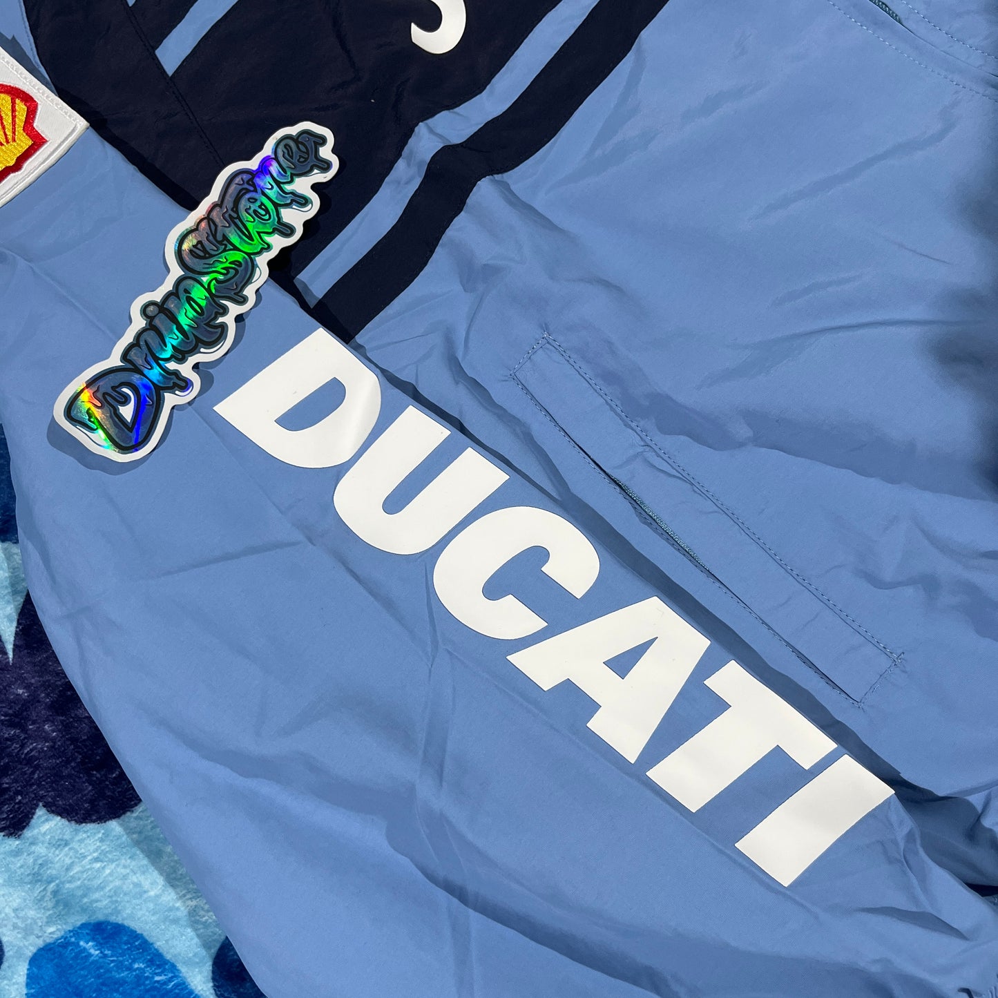 Supreme Ducati Tracksuit Light Blue