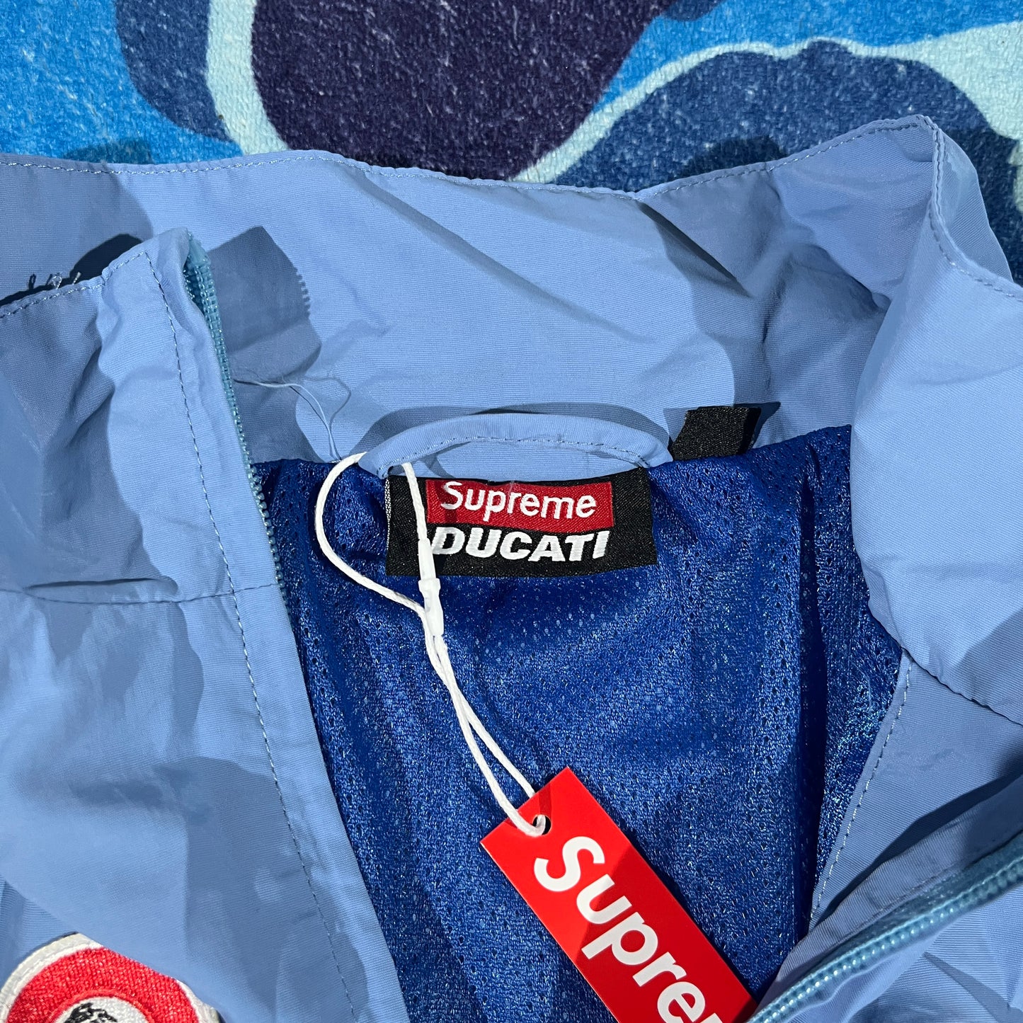 Supreme Ducati Tracksuit Light Blue
