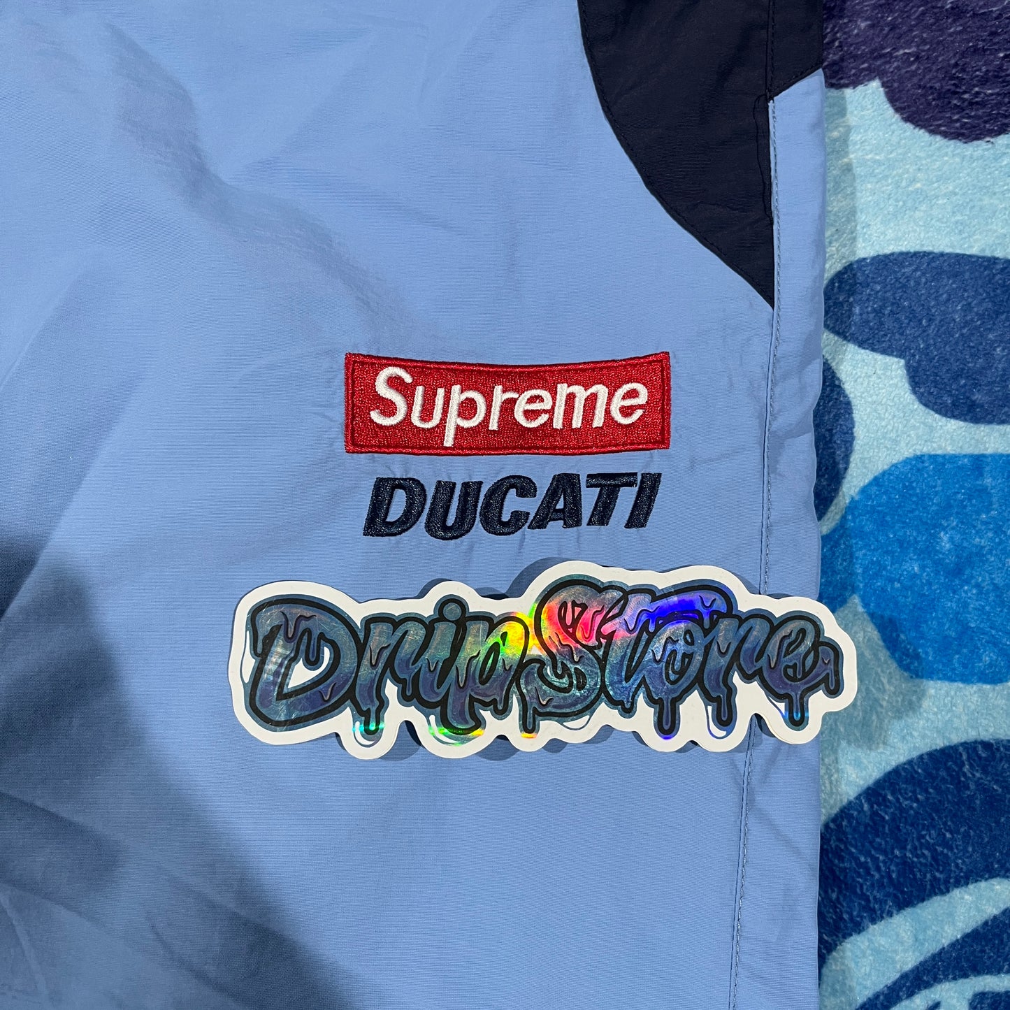 Supreme Ducati Tracksuit Light Blue